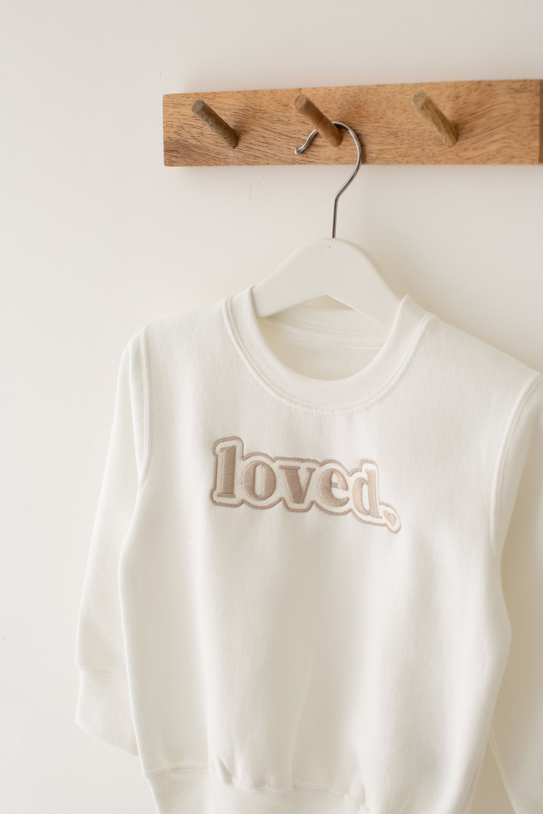 Loved Classic Sweatshirt - Embroidered