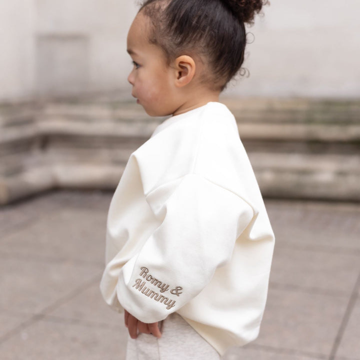 Sleeve Mother's Day Signature Sweatshirt - Embroidery