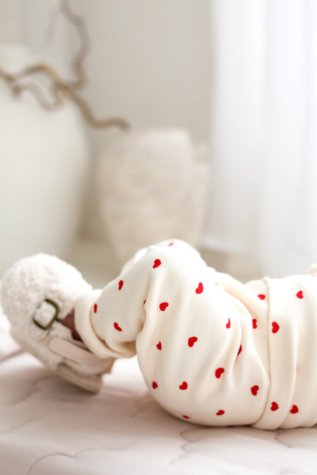 Heart Premium Baby Set - Embroidered