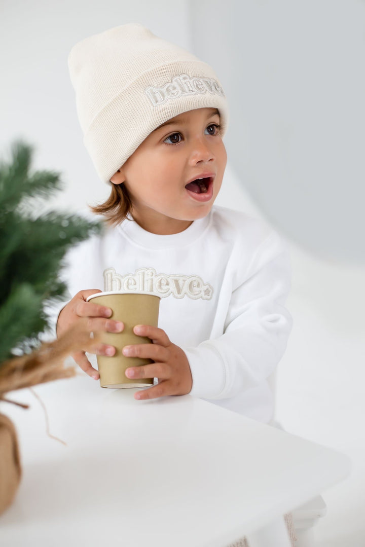 Believe Classic Sweatshirt - Embroidered