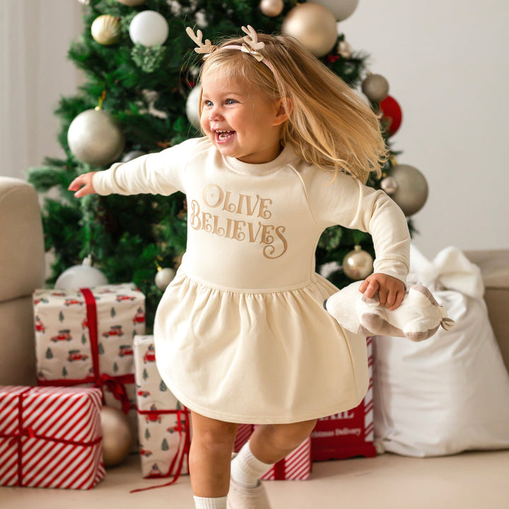 Name Believes Dress - Print