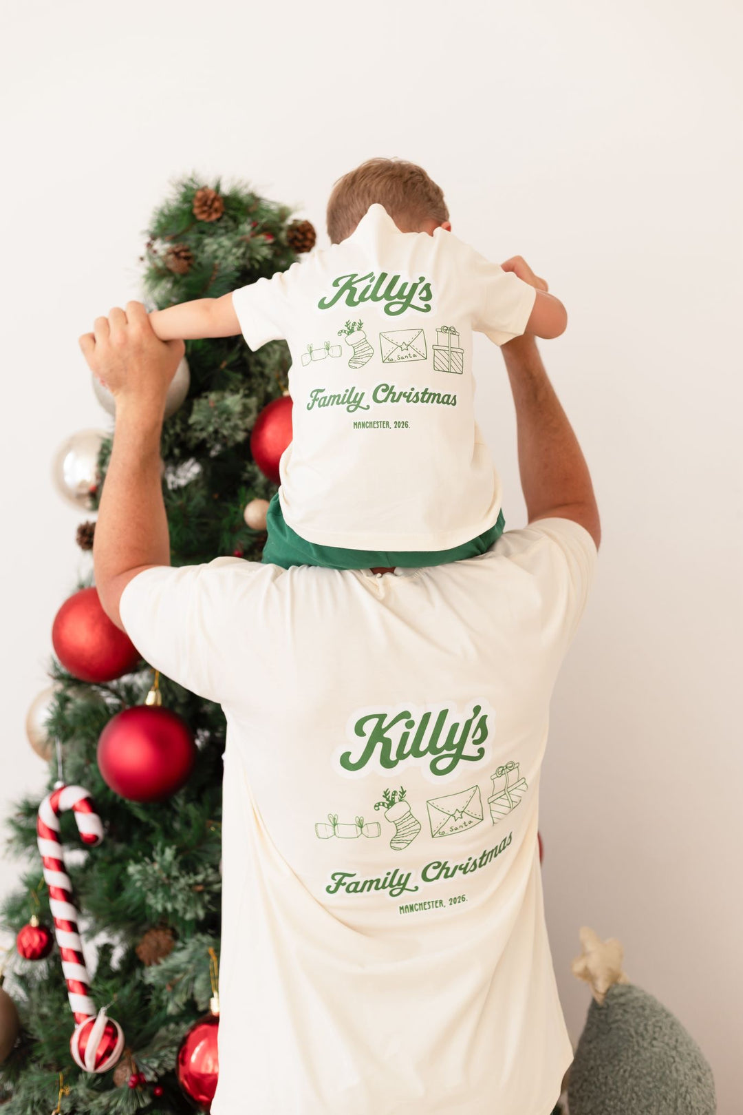 Festive Green Child Set - Print Design