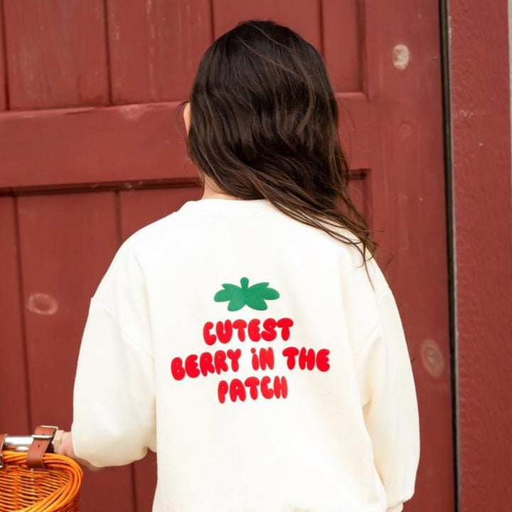 Strawberry Picking Signature Indi Elle Sweatshirt - Print