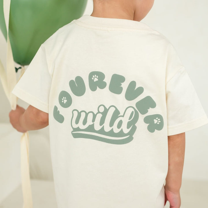 Fourever Wild Tiger Tshirt - Bubble Print
