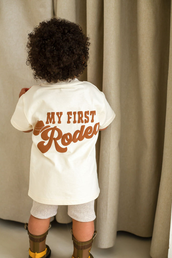 My first Rodeo Tshirt - Bubble Print