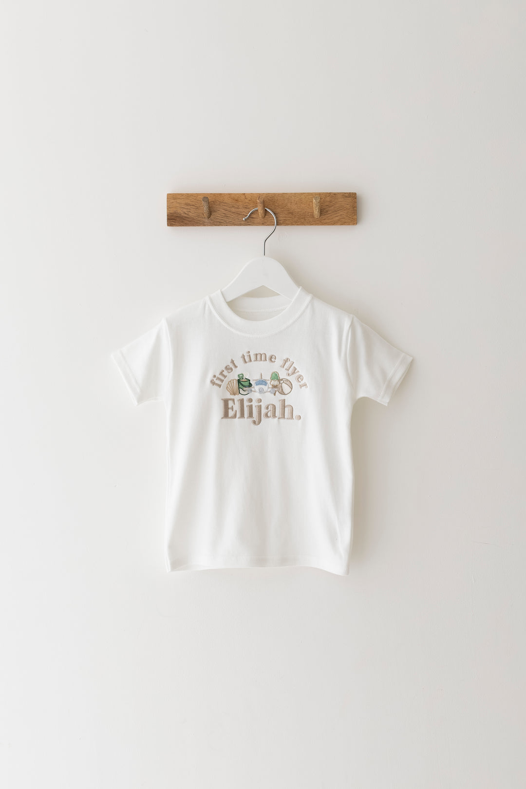 Shell Flyer classic Tshirt - Embroidered