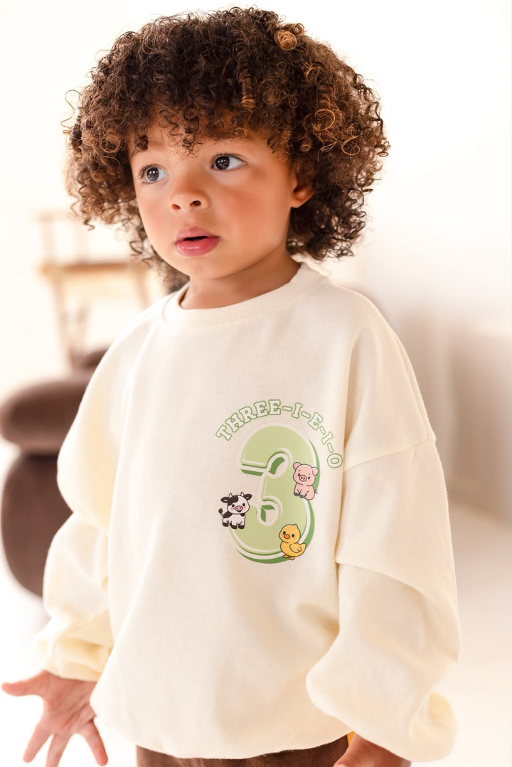 Farm Vanilla Birthday Sweatshirt - Print