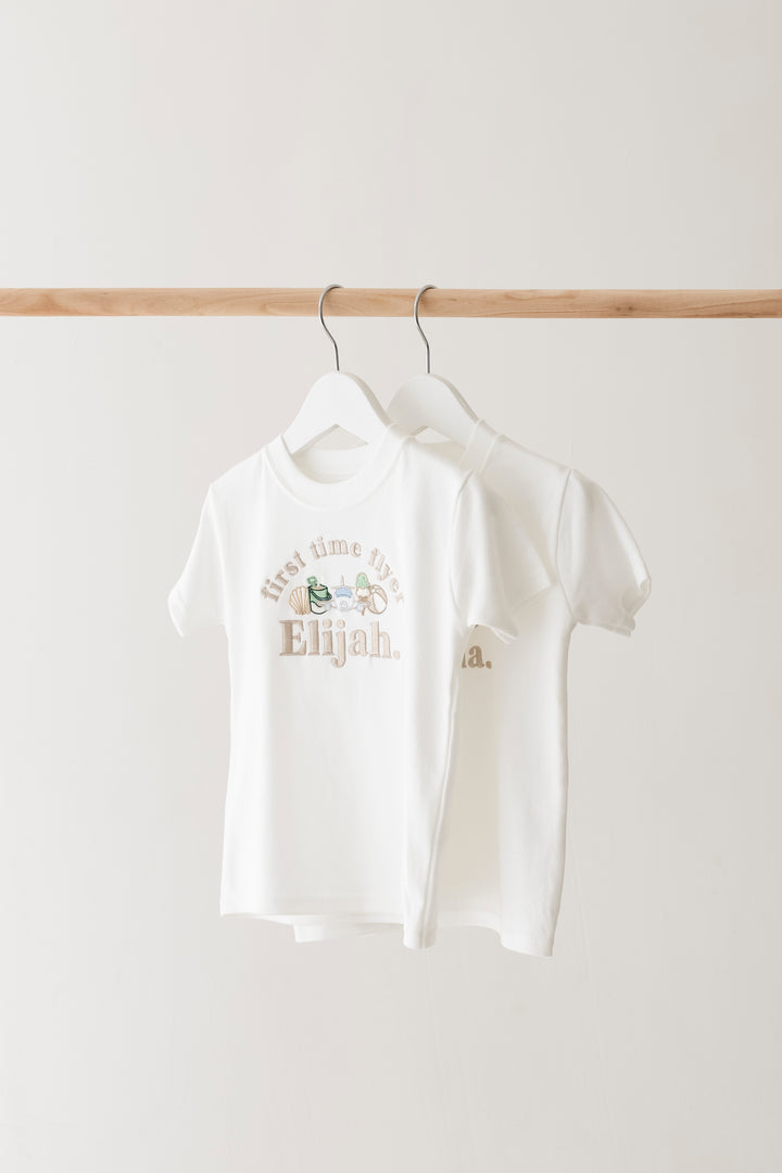 Shell Flyer classic Tshirt - Embroidered