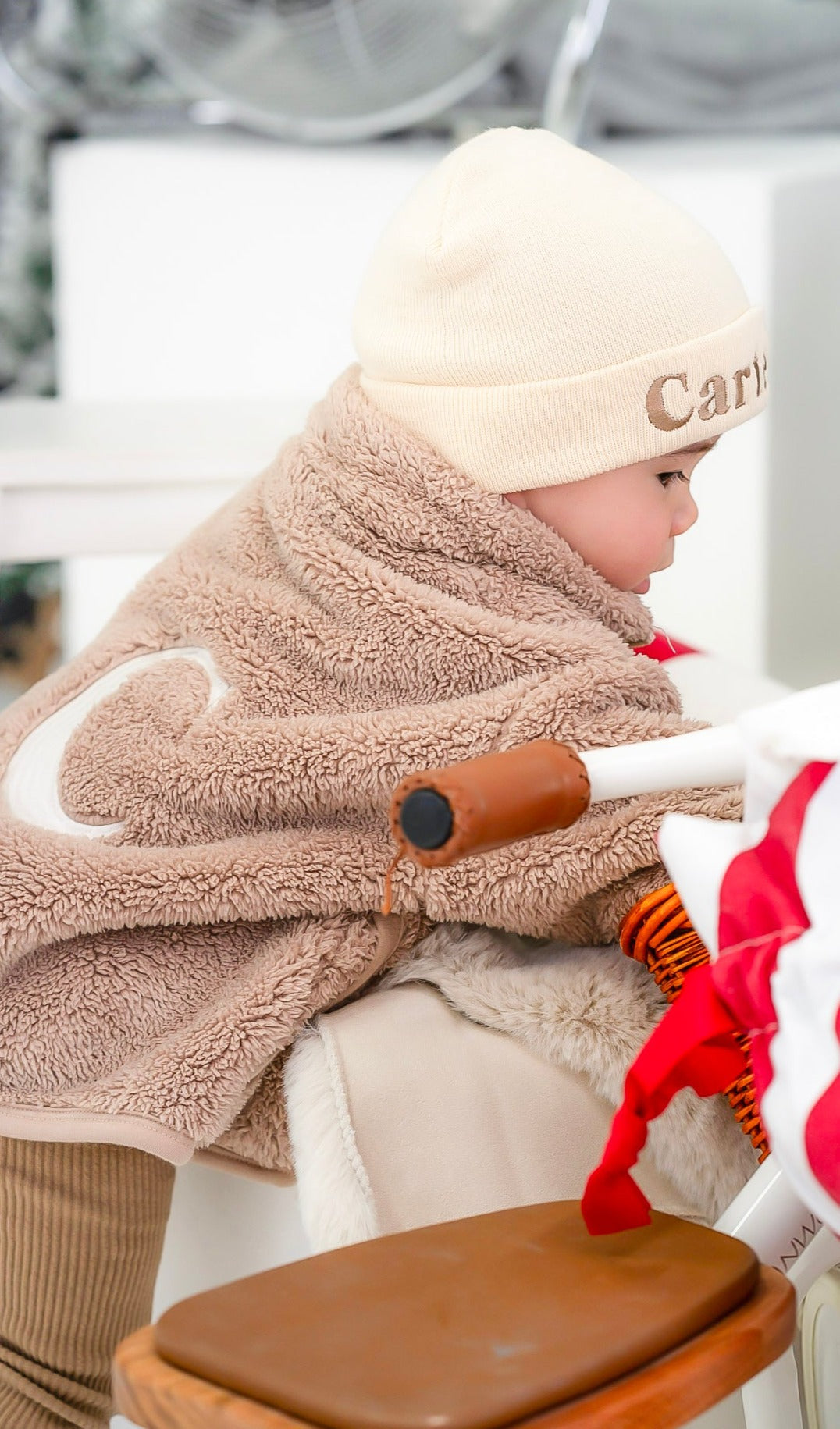 Name Infant Beanie - embroidered