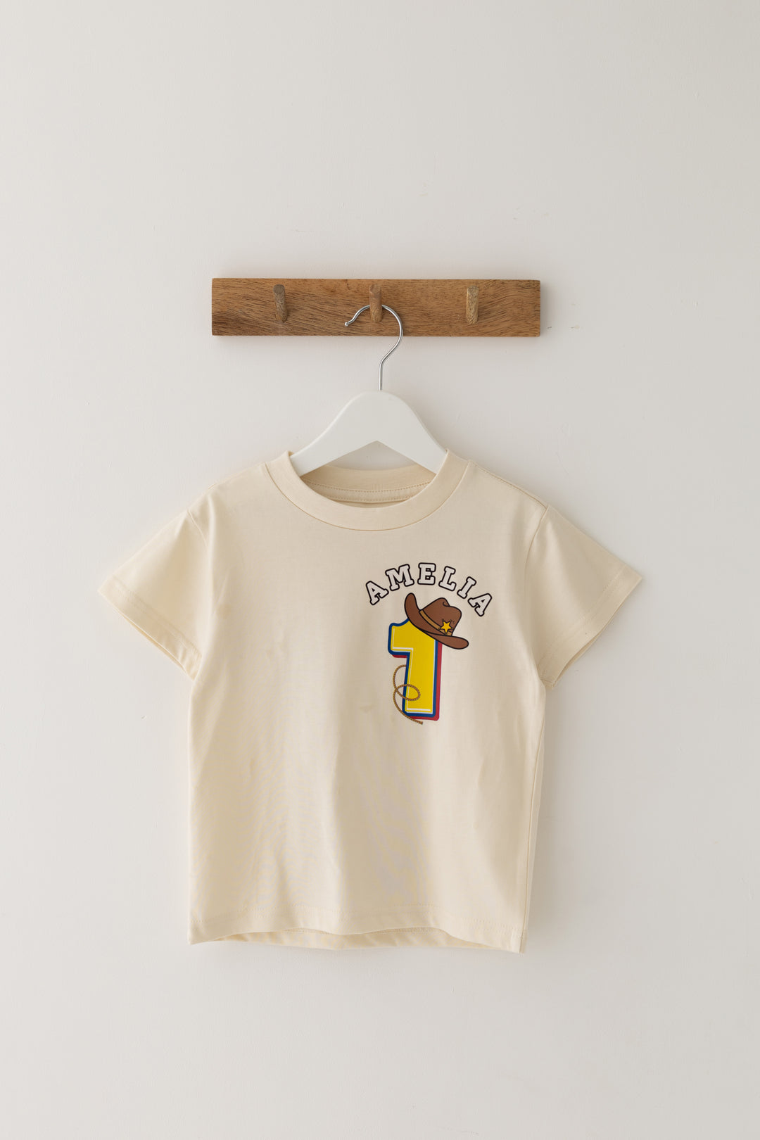 Cowboy or Space Inspired Birthday Tshirt - Print