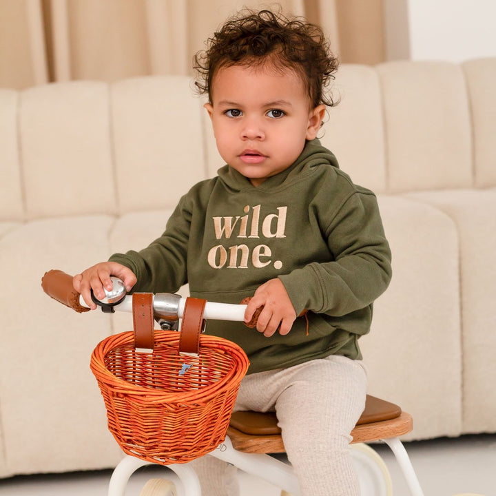 Wild One Birthday Hoodie - Embroidery