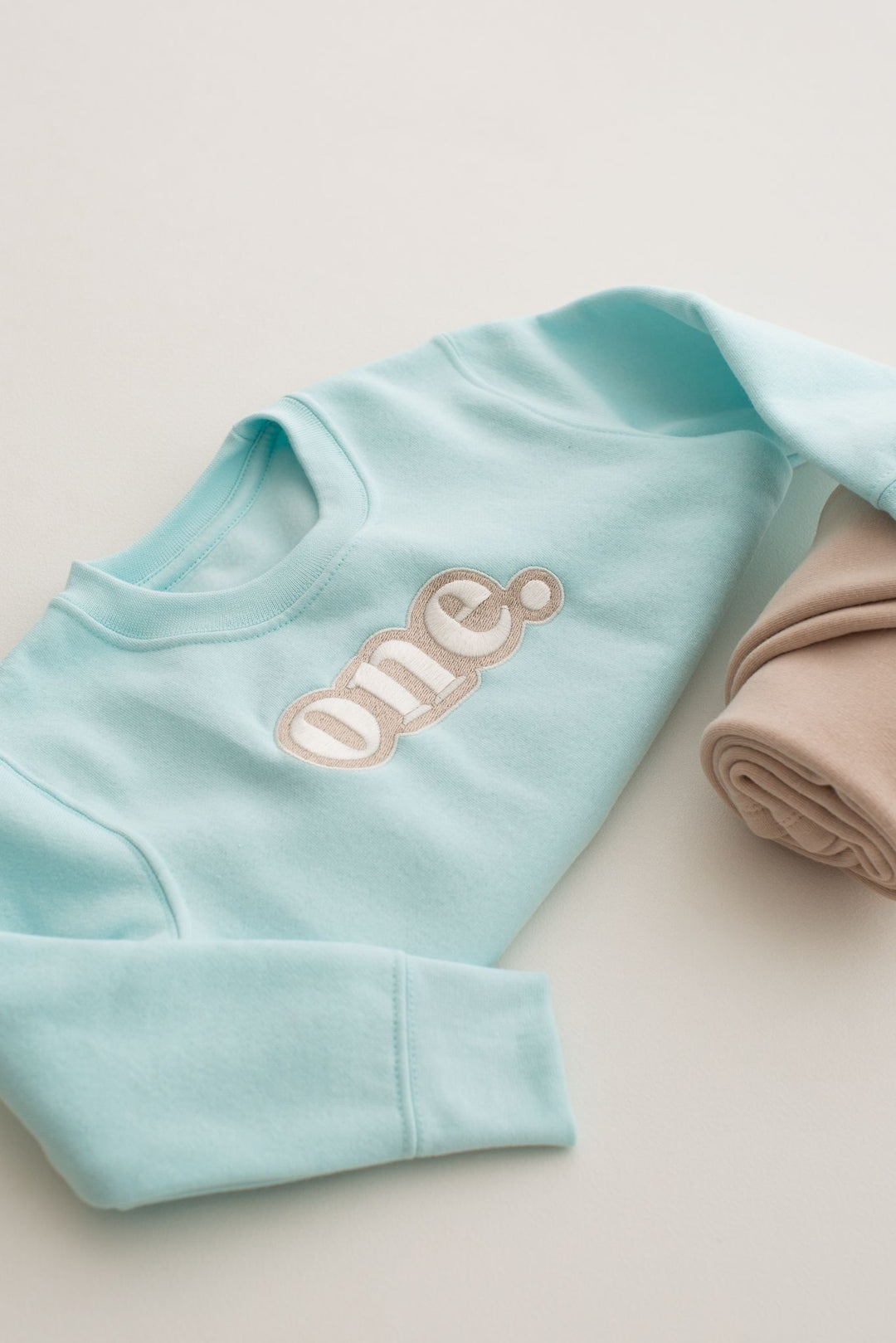Pastel Bubble Birthday Age Sweatshirt - Embroidery