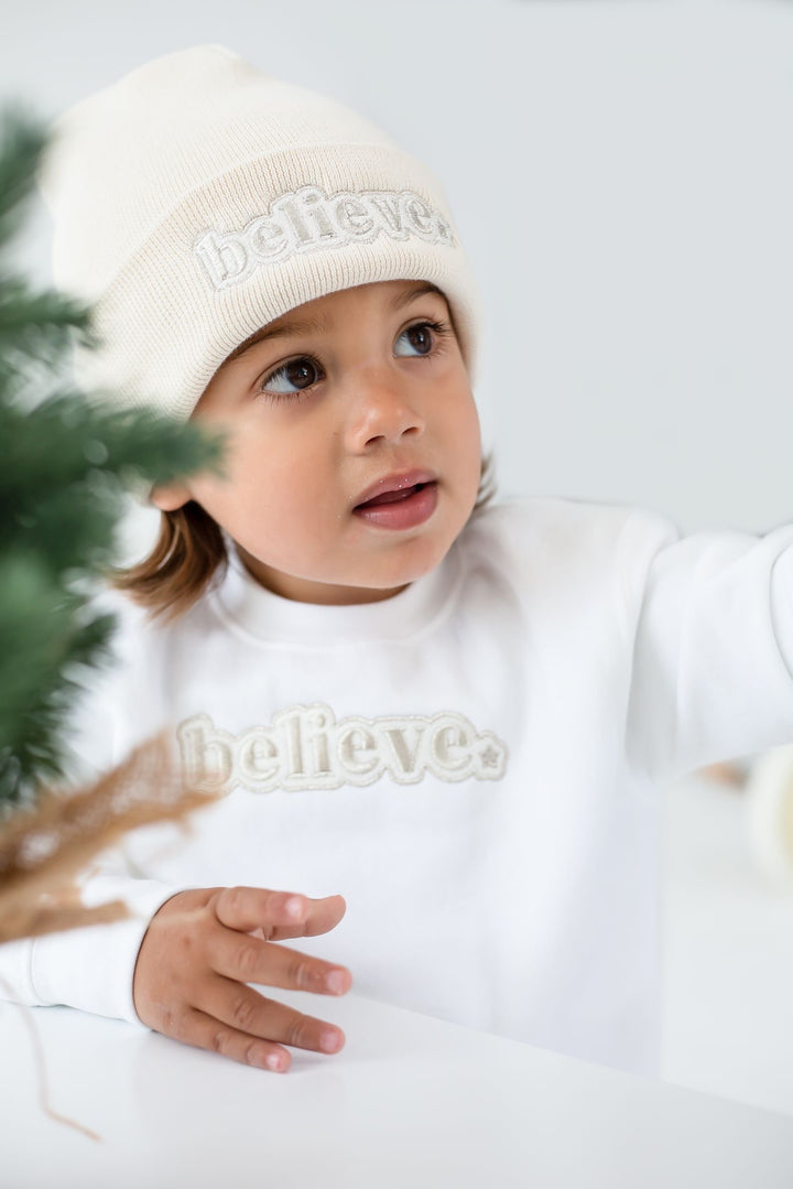 Believe Classic Sweatshirt - Embroidered
