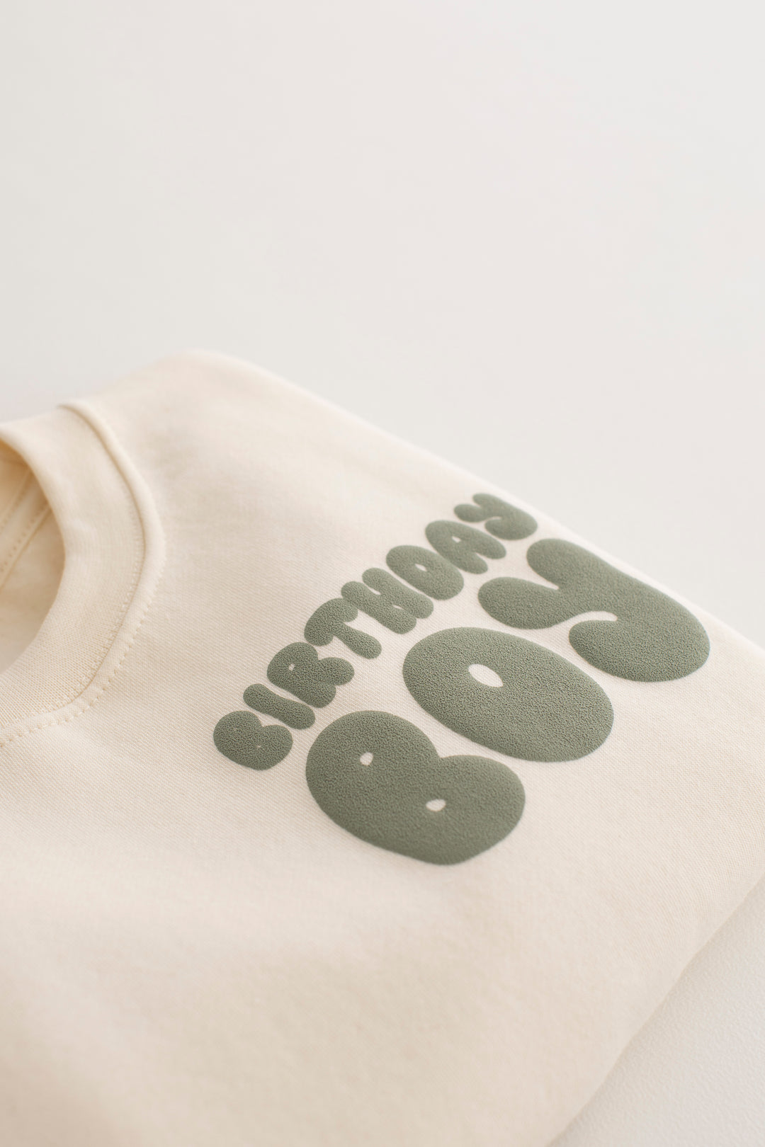 New Birthday Era Sweatshirt - Bubble print
