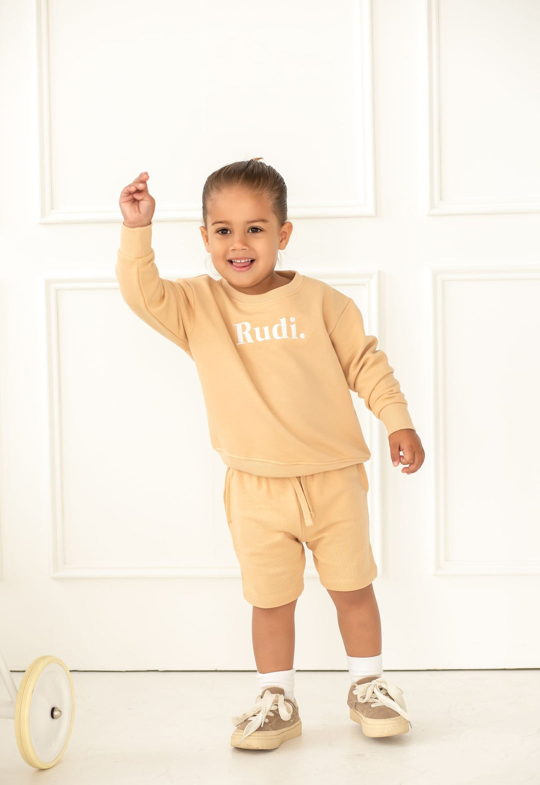 Sweatshirt & Short Set - Embroidered