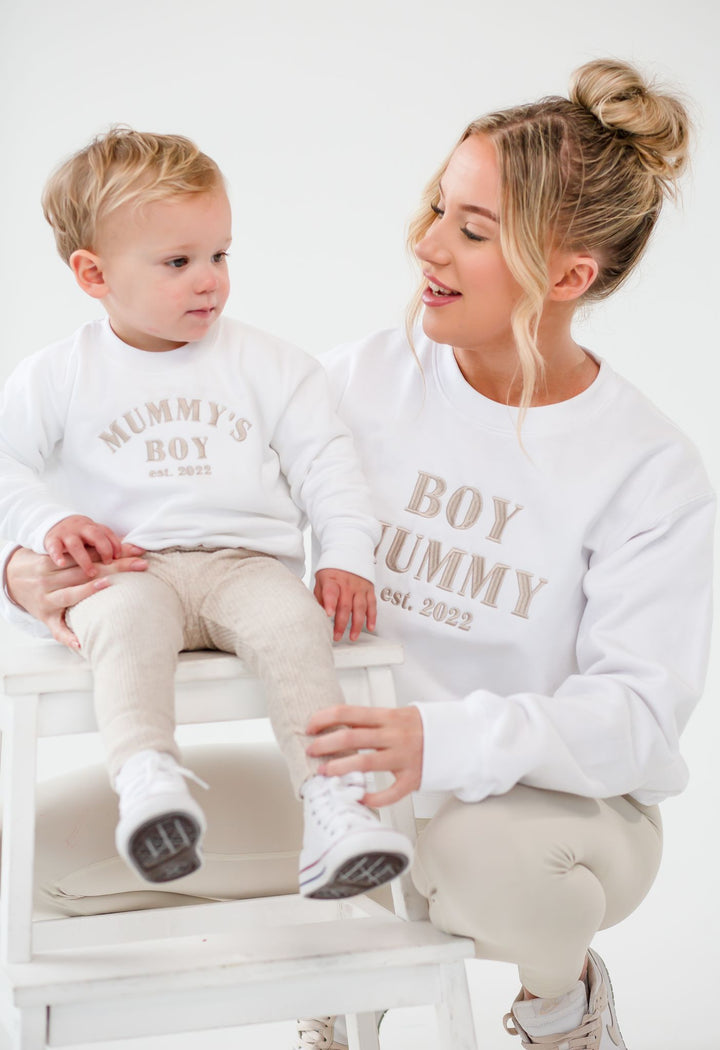 Matching Sweatshirt (One Side) - Embroidered