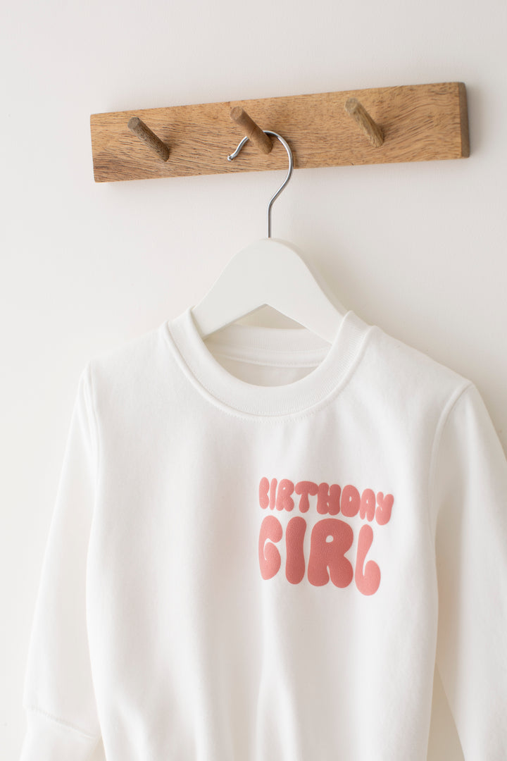 New Birthday Era Sweatshirt - Bubble print