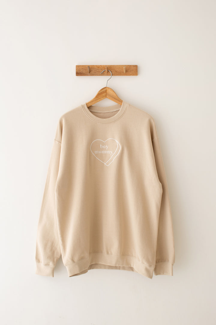 Matching Adult oversized sweatshirt - Embroidery