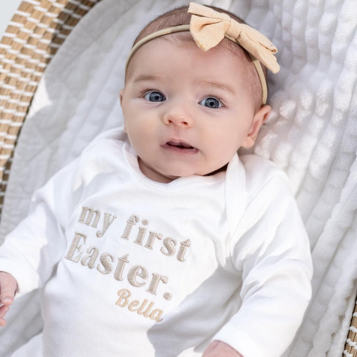 2026 My First Easter Rompersuit - Embroidery