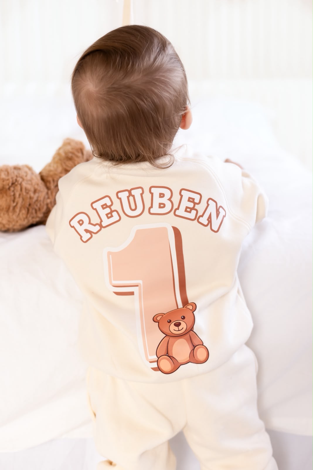 Teddy Theme Birthday Tracksuit - Print