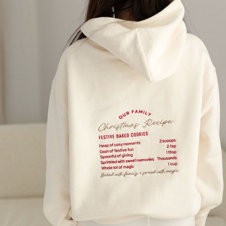 Milk + Cookies Womens Hoodie - Embroidery VANILLA