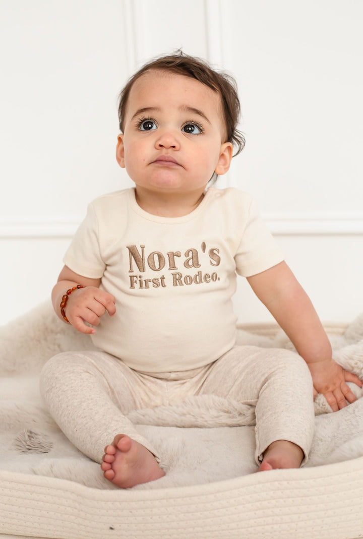 First Rodeo Birthday Signature Bodysuit