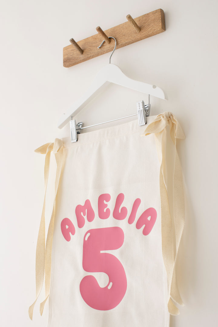 NEXT DAY Personalised Wall Banner - Flat Print