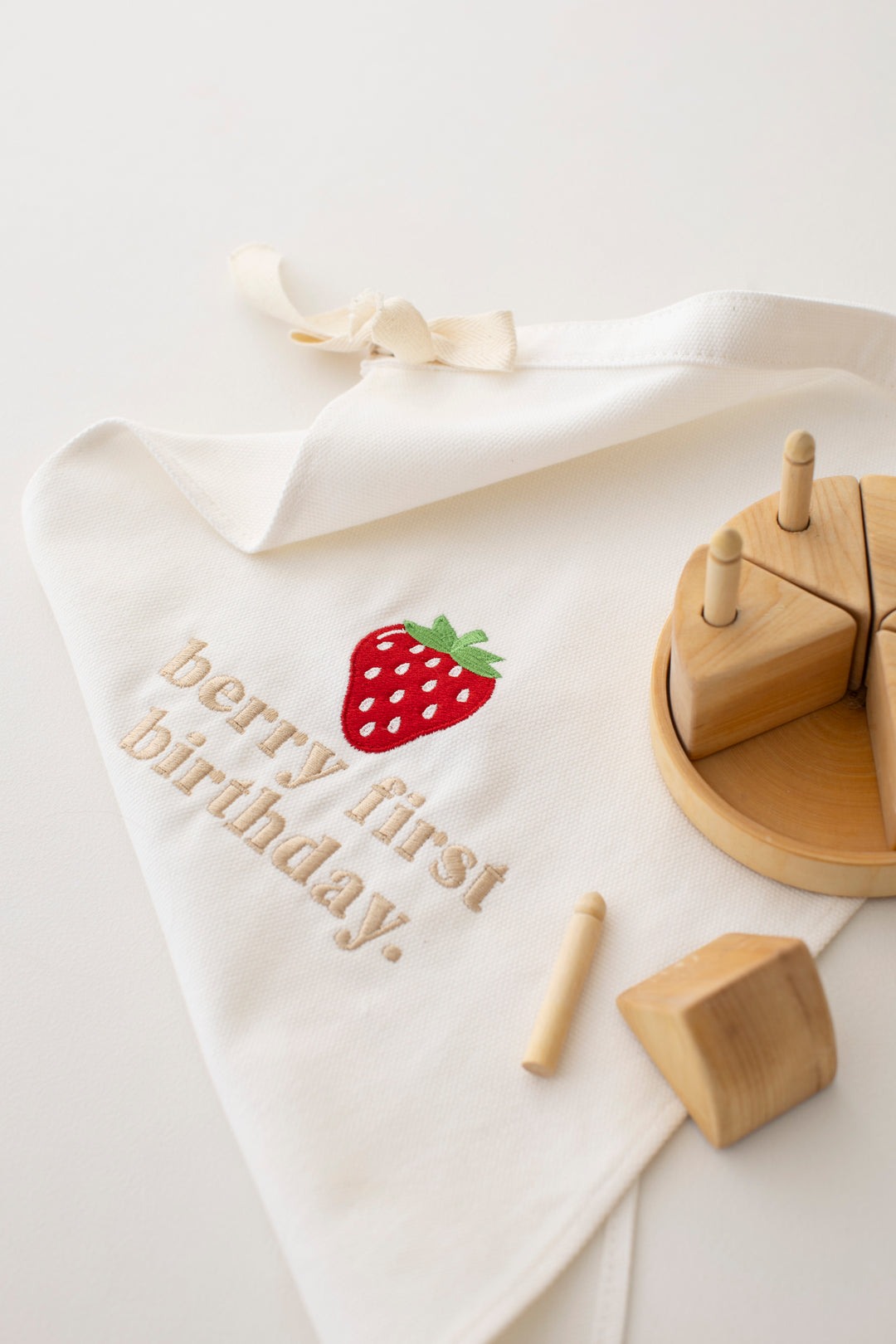 Berry Birthday Banner - Embroidered