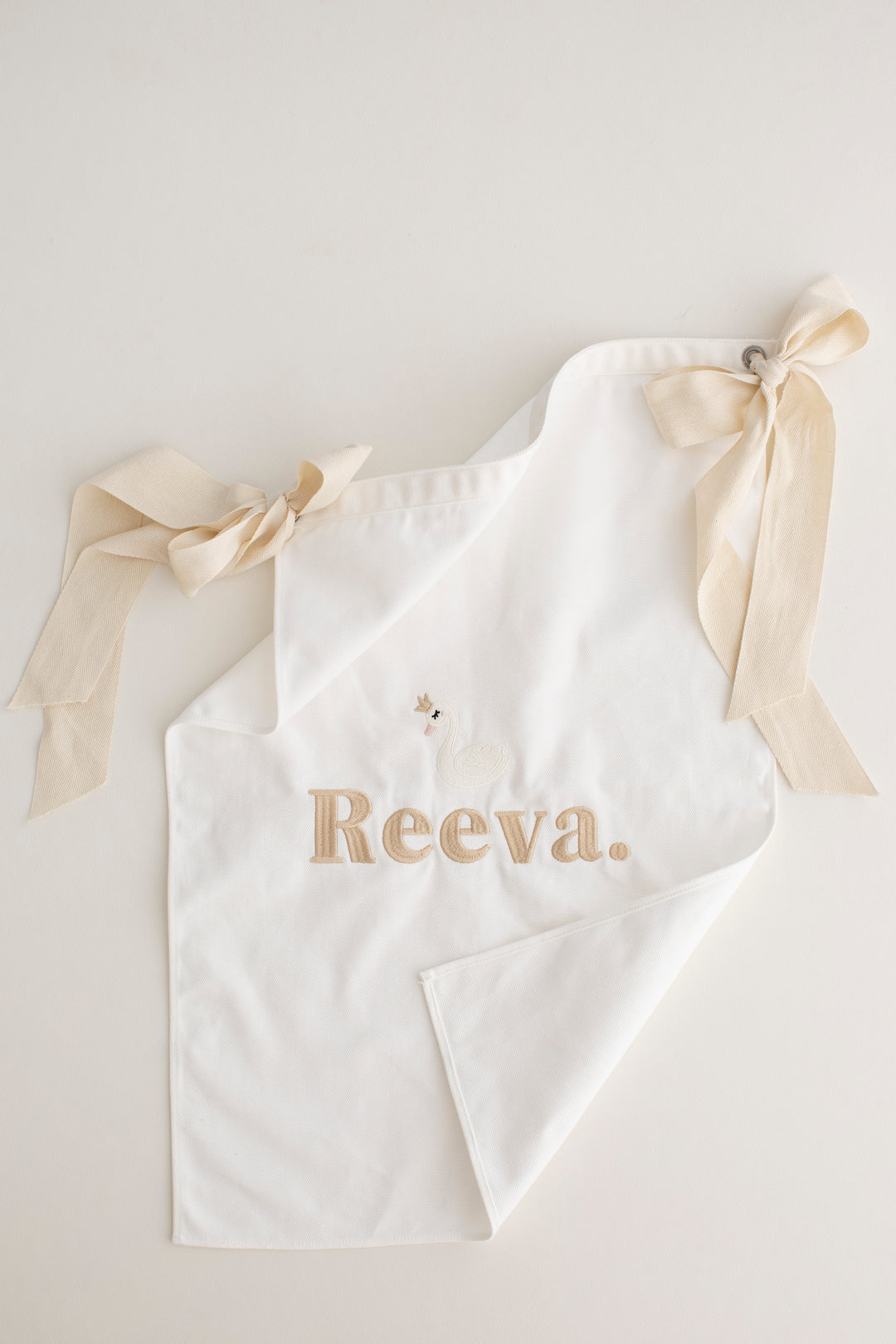 Swan Name Wall Banner - Embroidered