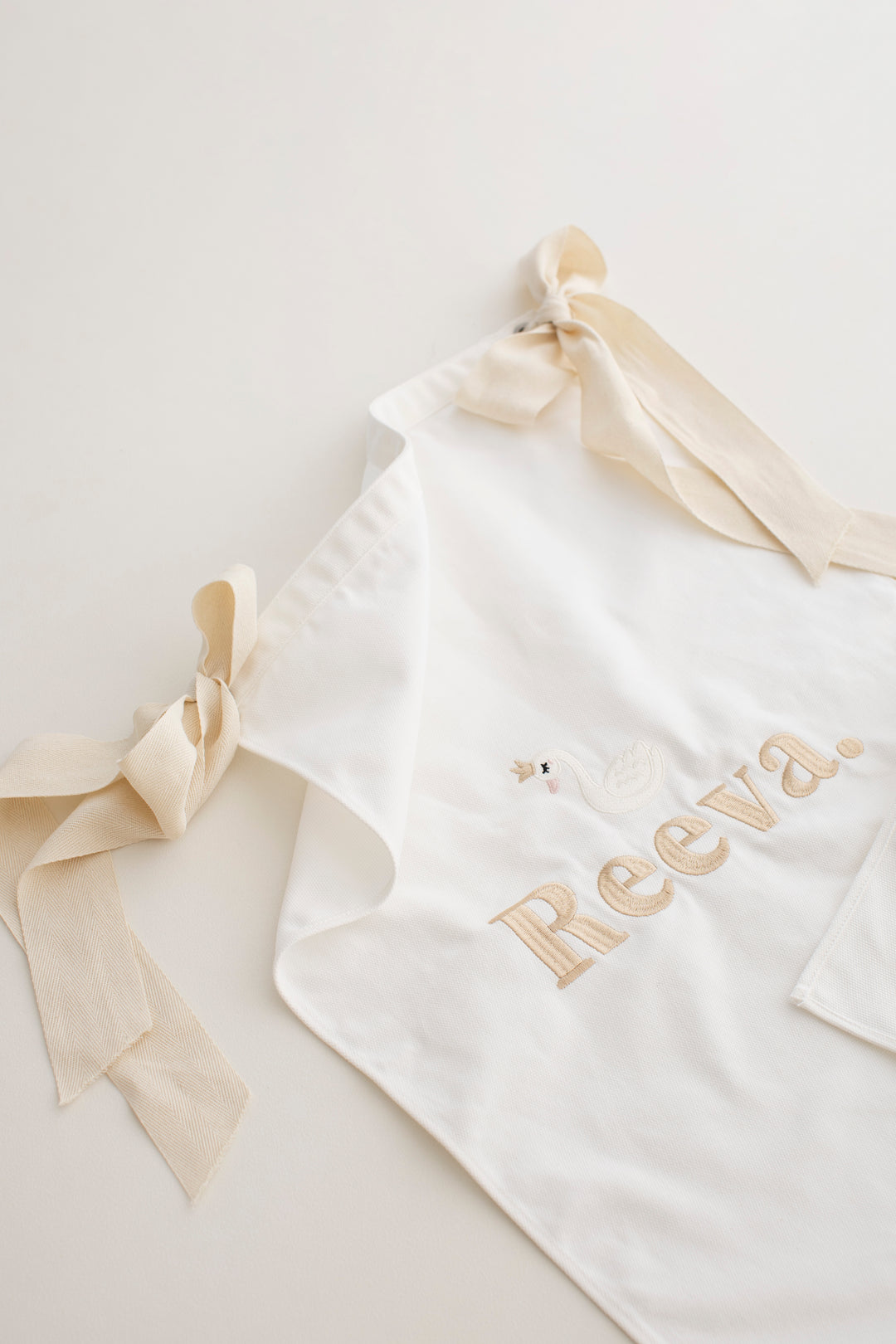 Swan Name Wall Banner - Embroidered