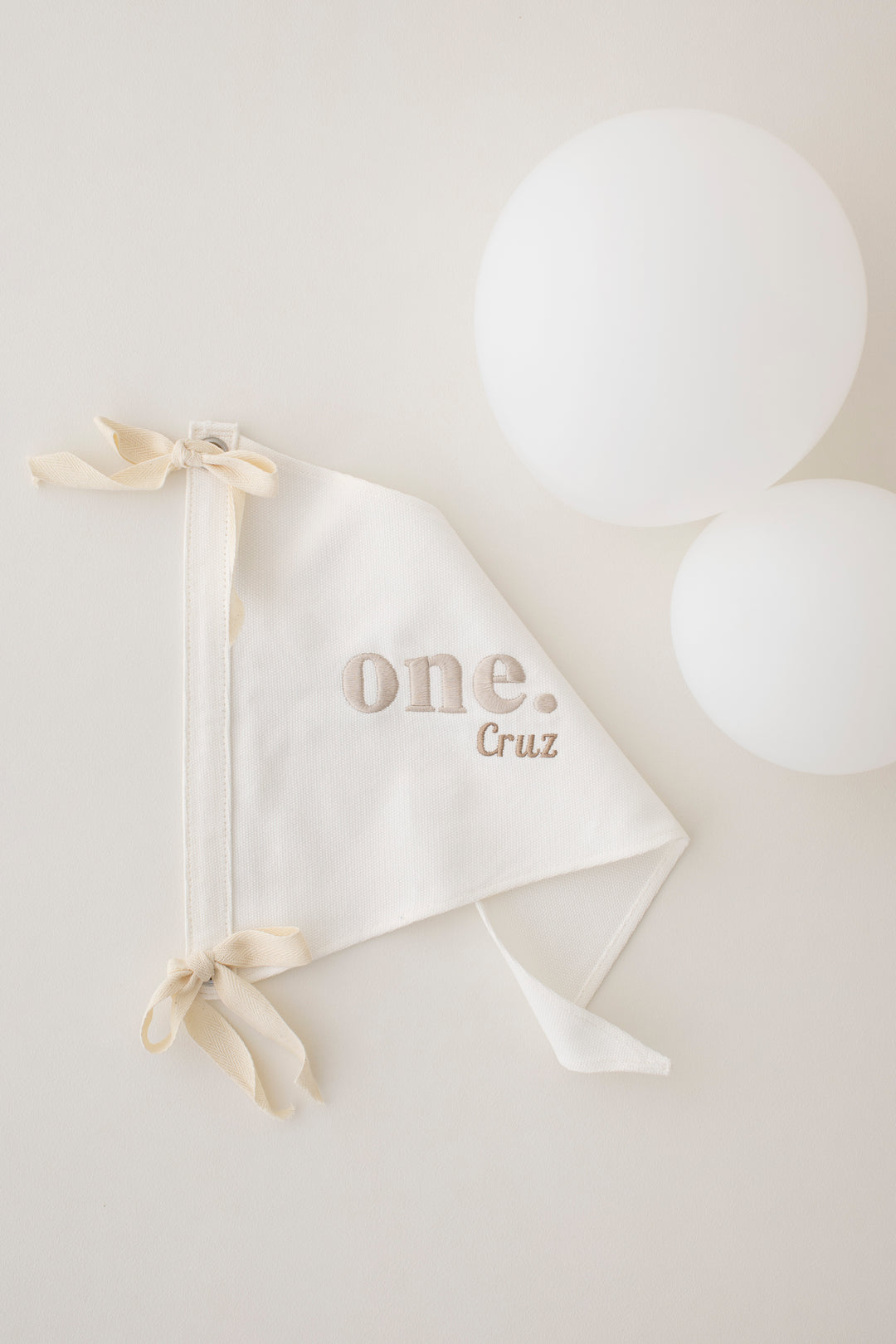 Birthday Wall Flag Banner - Embroidered