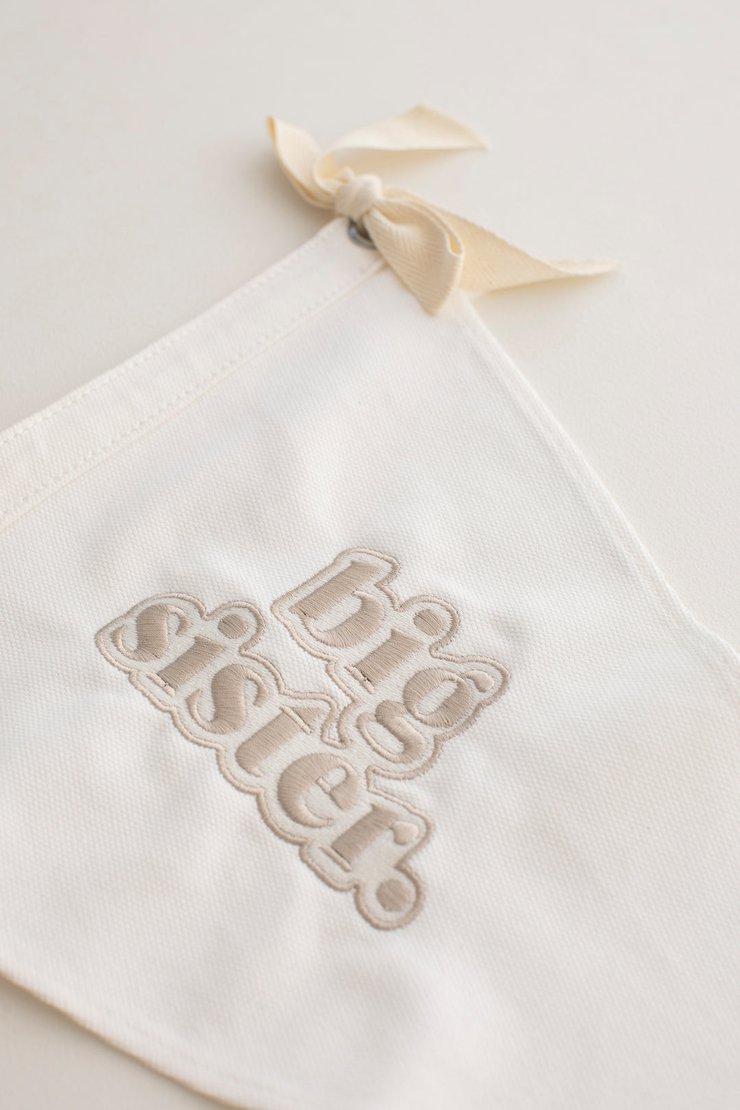 Sibling Wall Flag Banner - Embroidered