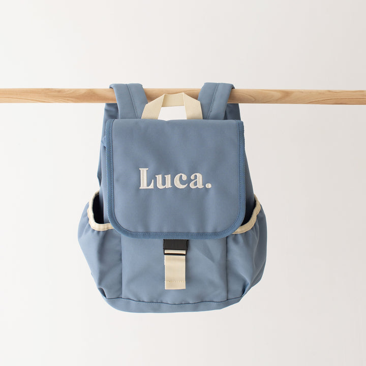 New Pastel Mini Backpack - Embroidered