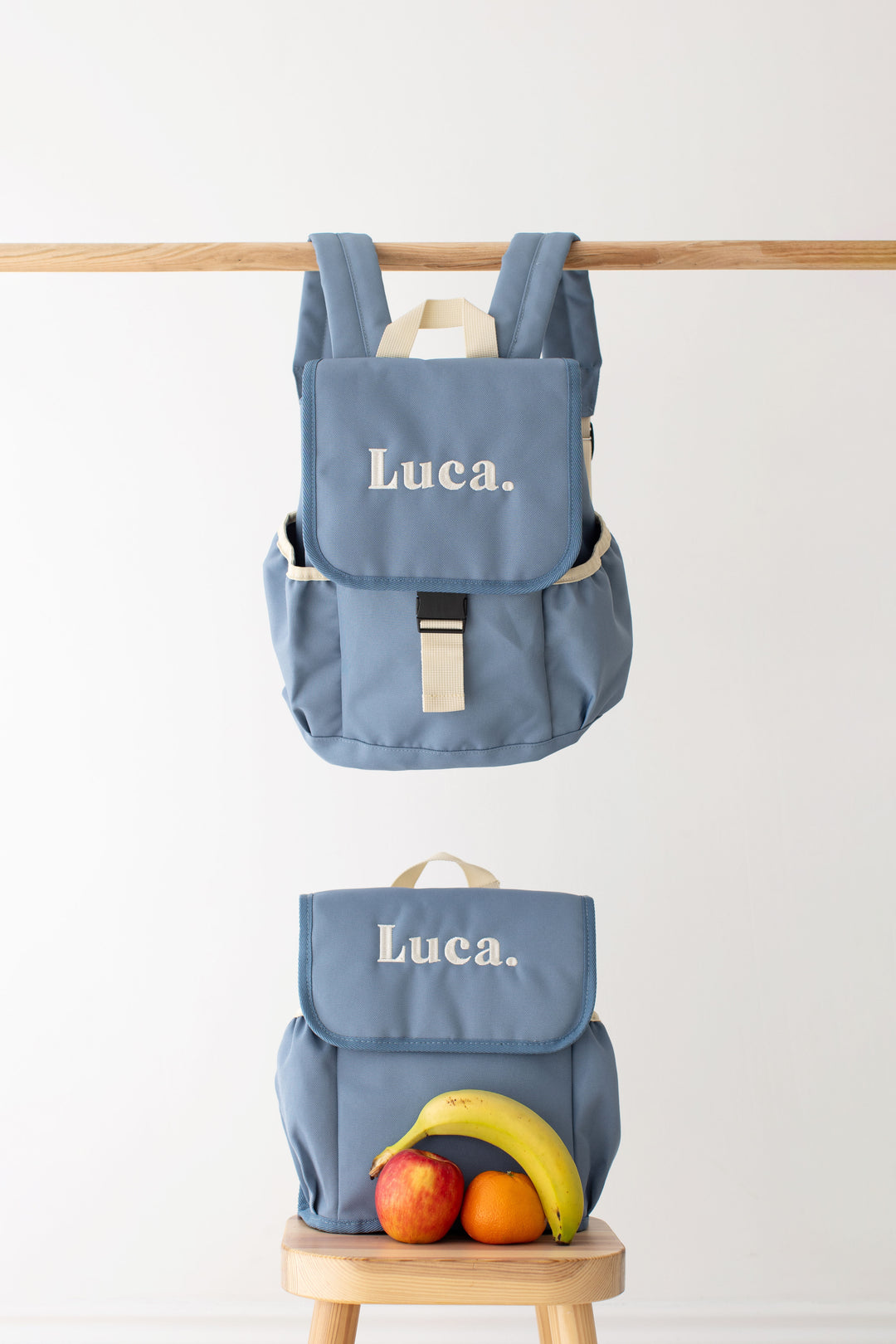 New Pastel Mini Backpack - Embroidered