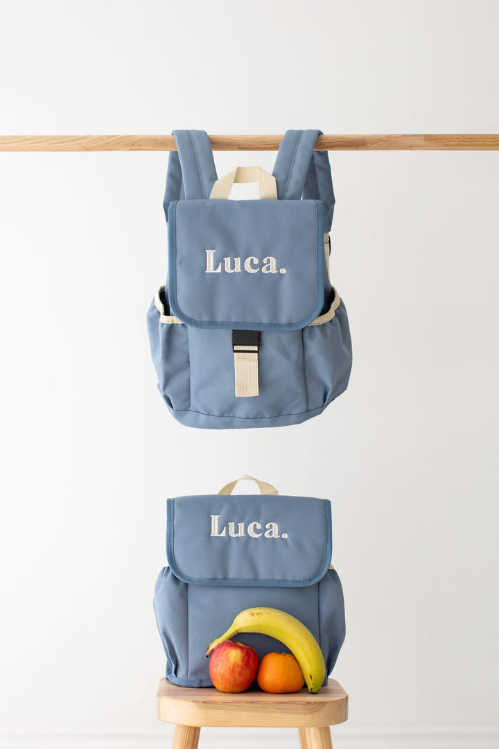 New Pastel Mini Backpack - Embroidered