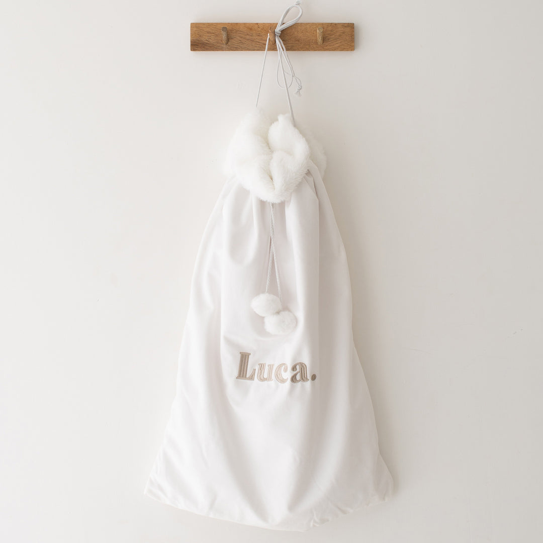 Christmas Sack - Embroidered