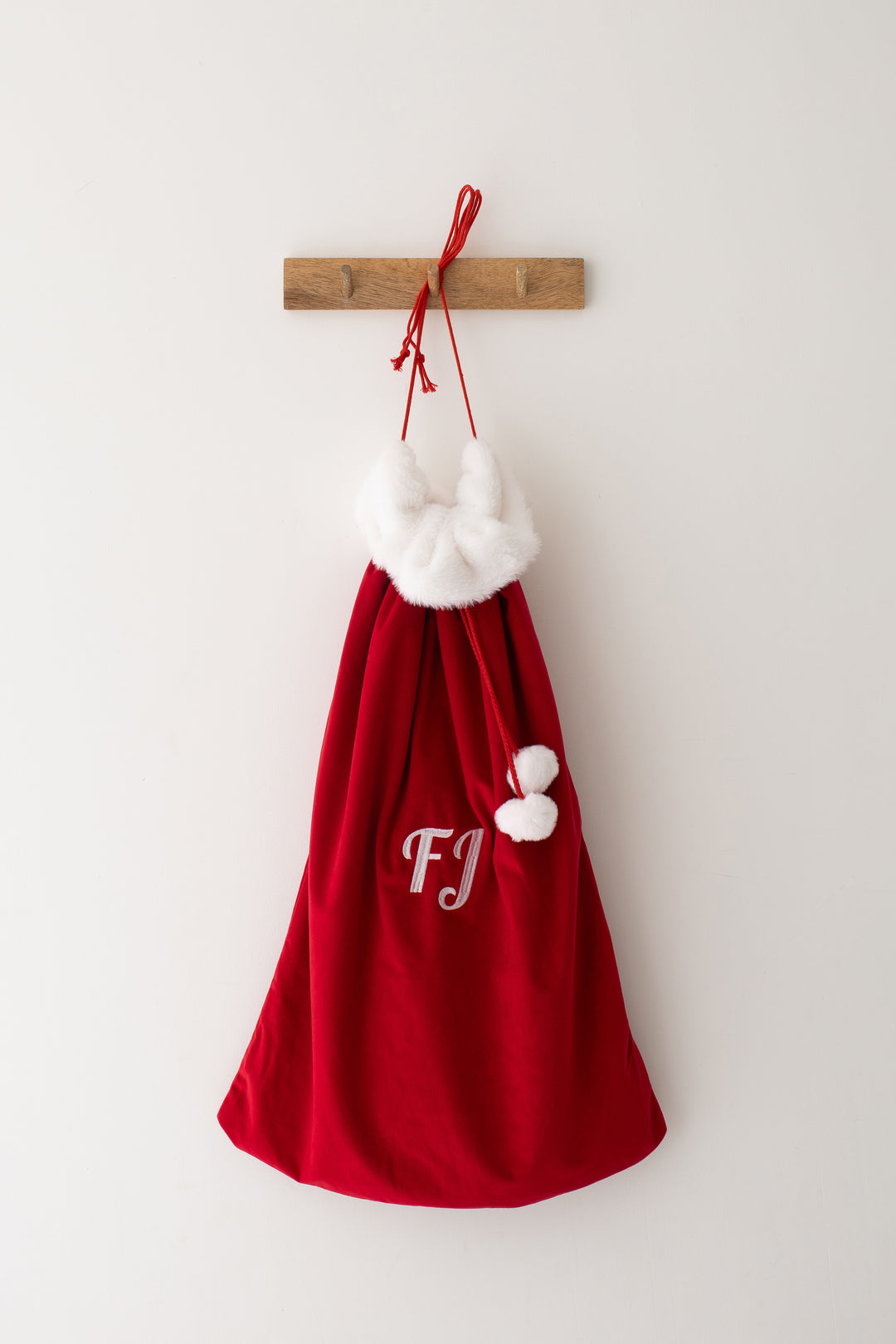 Christmas Sack - Embroidered