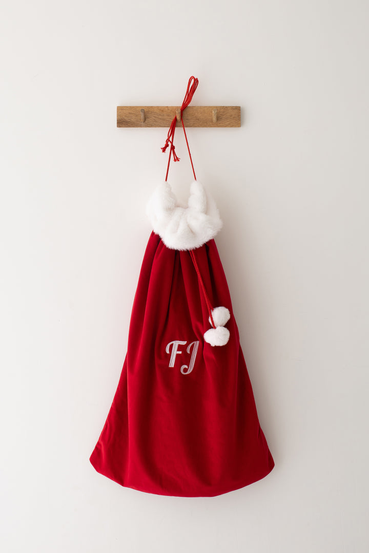 Christmas Sack - Embroidered