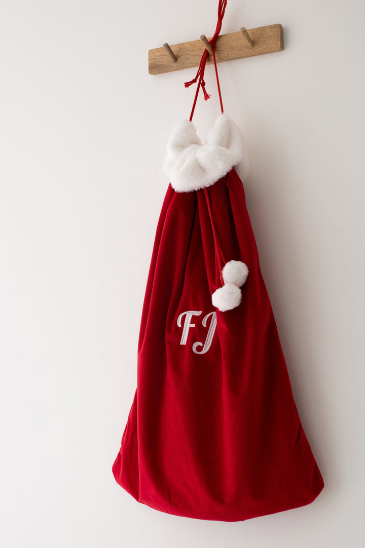 Christmas Sack - Embroidered