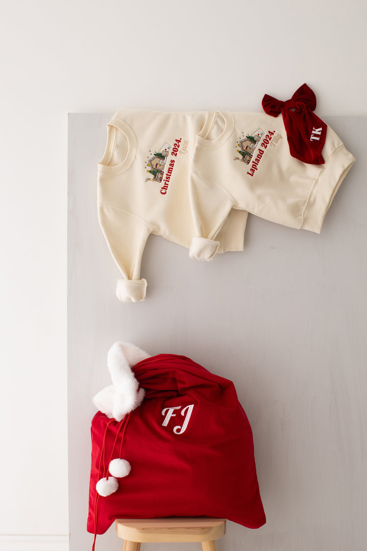 Christmas Sack - Embroidered