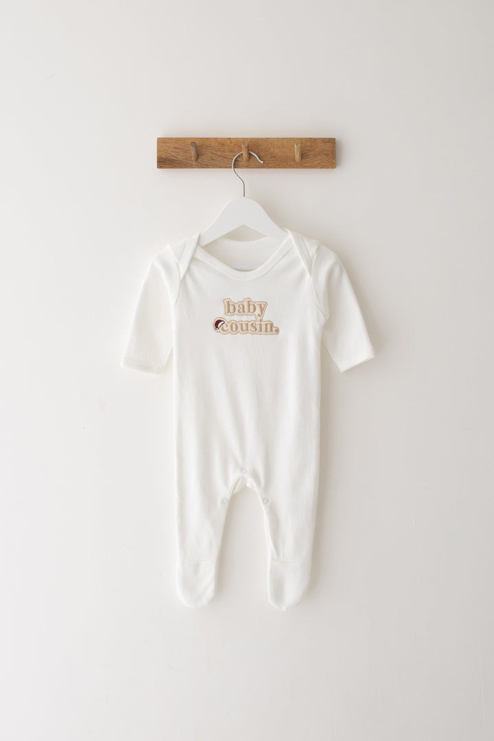 Christmas Inspired Baby Family Rompersuit - Bubble Embroidered