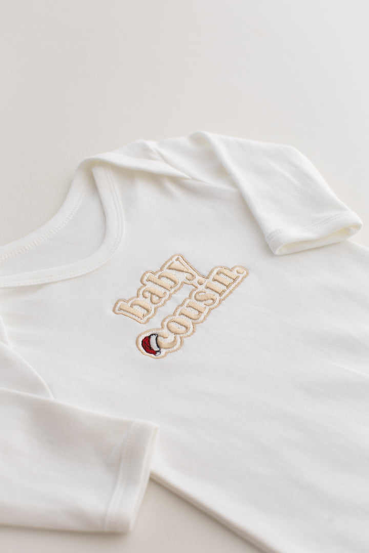 Christmas Inspired Baby Family Rompersuit - Bubble Embroidered