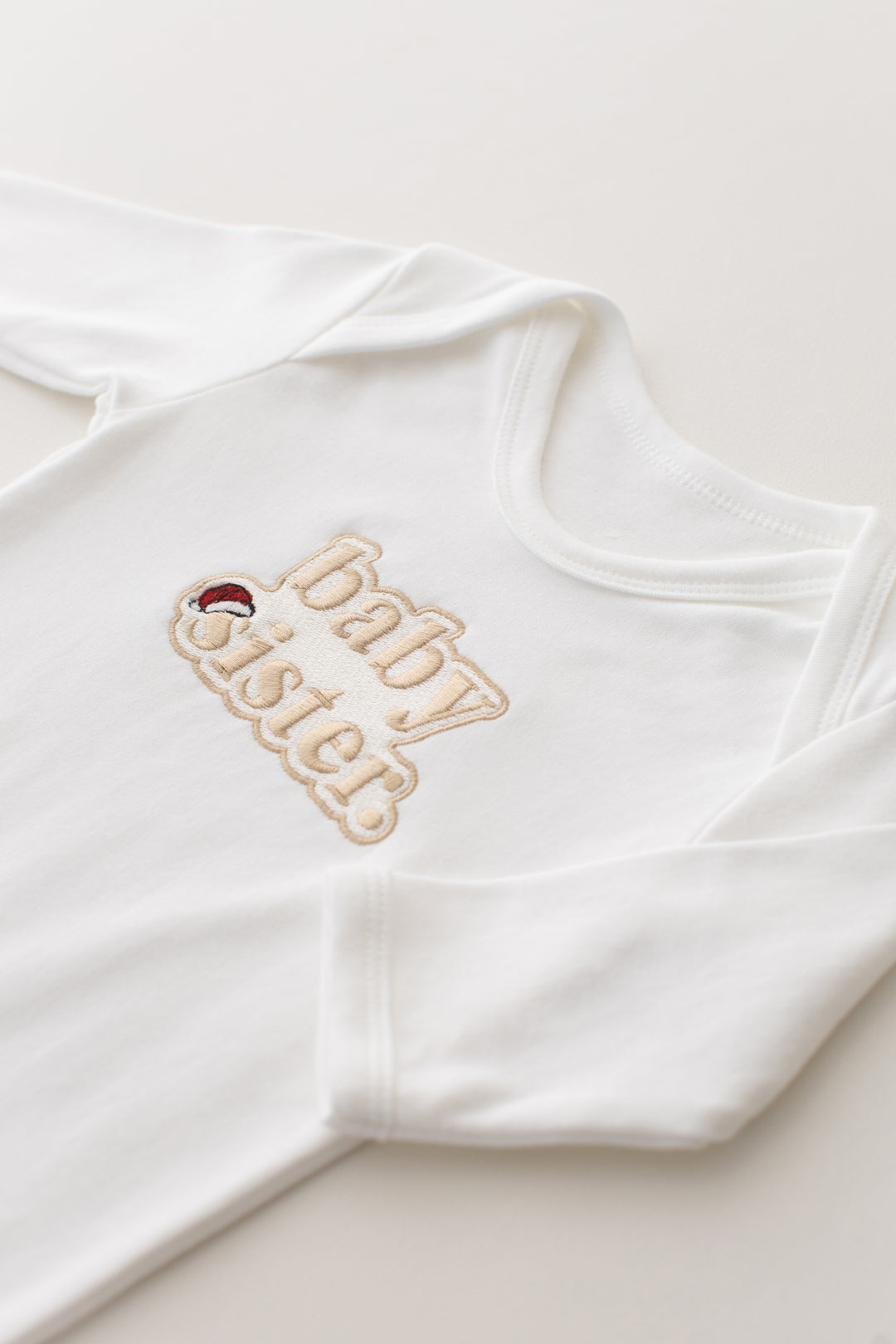 Christmas Inspired Baby Family Rompersuit - Bubble Embroidered