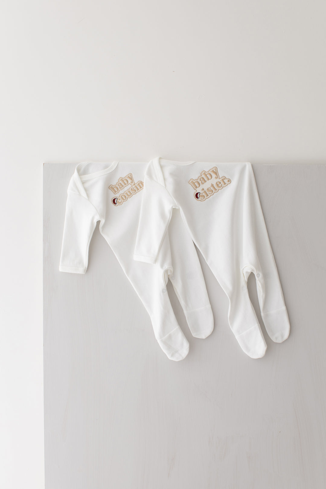 Christmas Inspired Baby Family Rompersuit - Bubble Embroidered