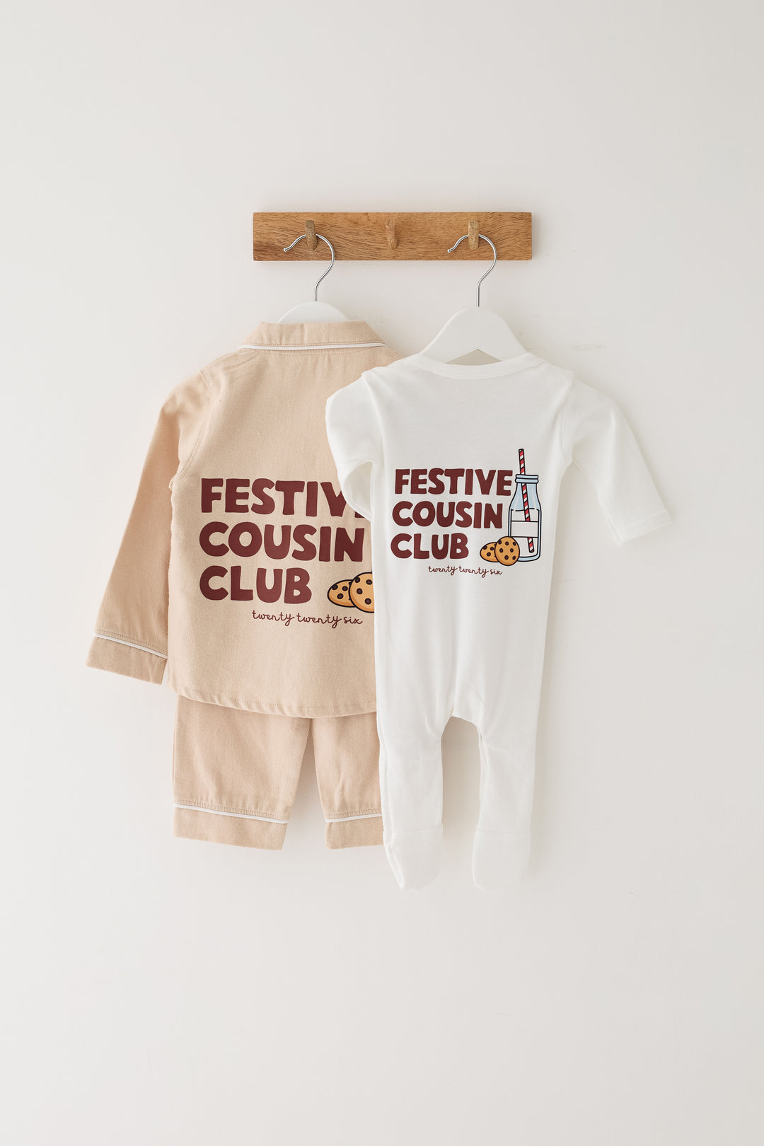 Festive Cousin Personalised Romper (Print)