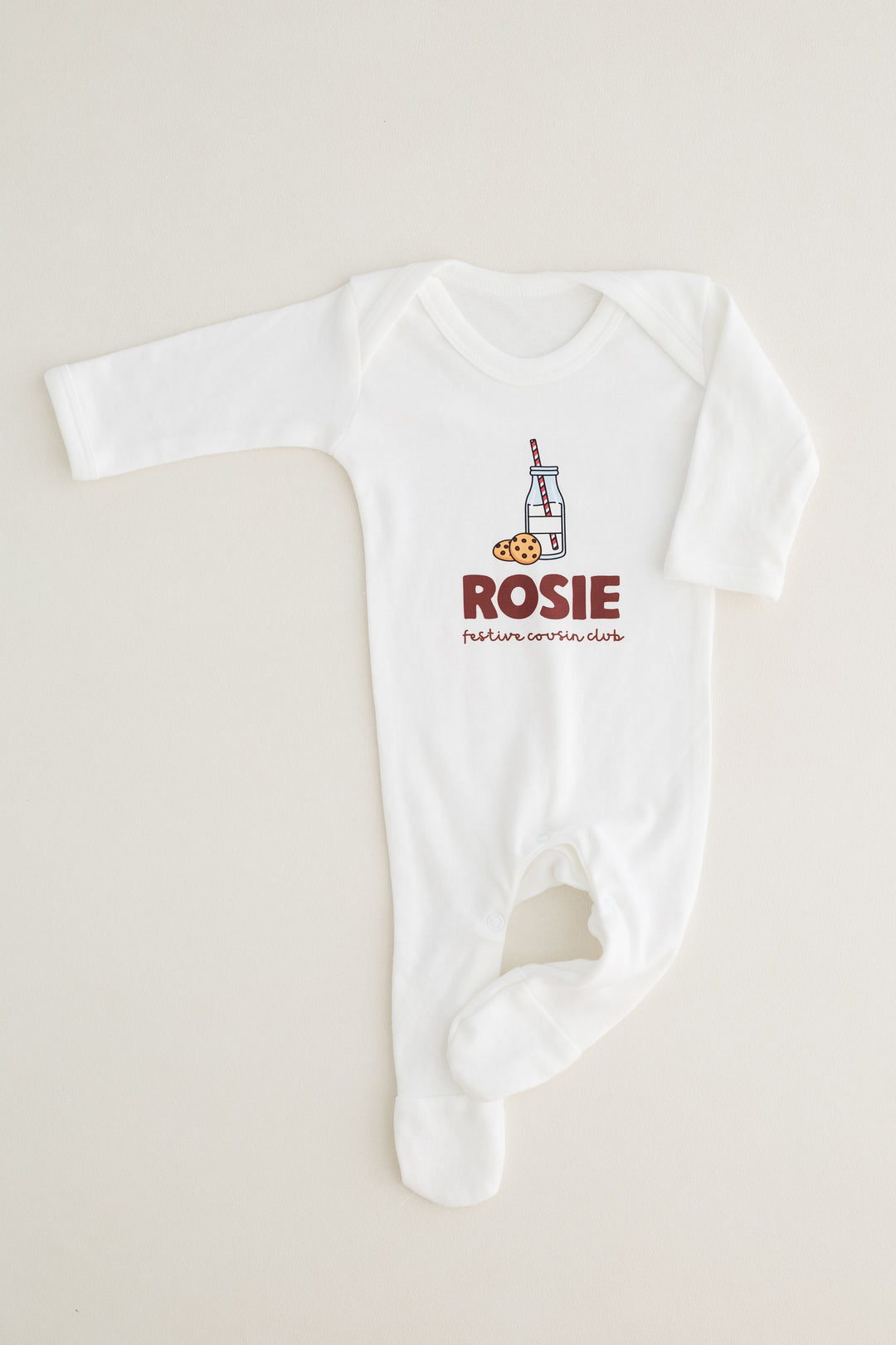 Festive Cousin Personalised Romper (Print)