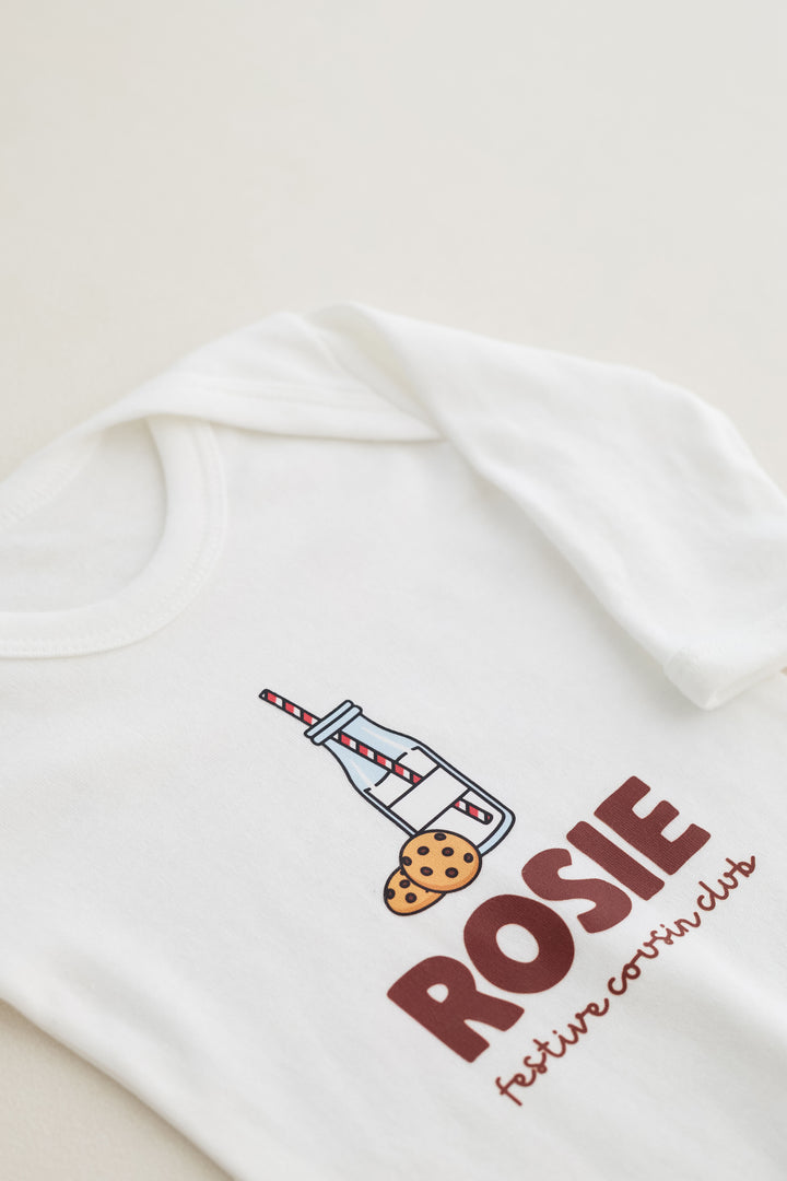 Festive Cousin Personalised Romper (Print)