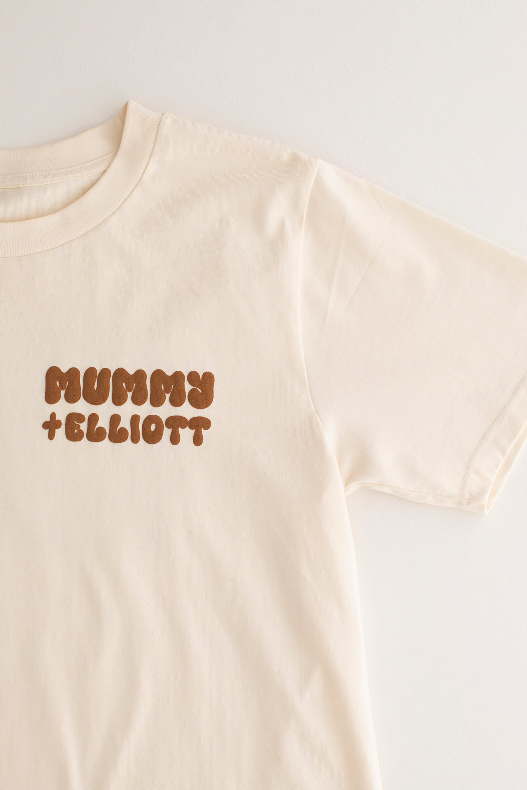 Matching Vanilla Women's Team Tshirt - Bubble Print