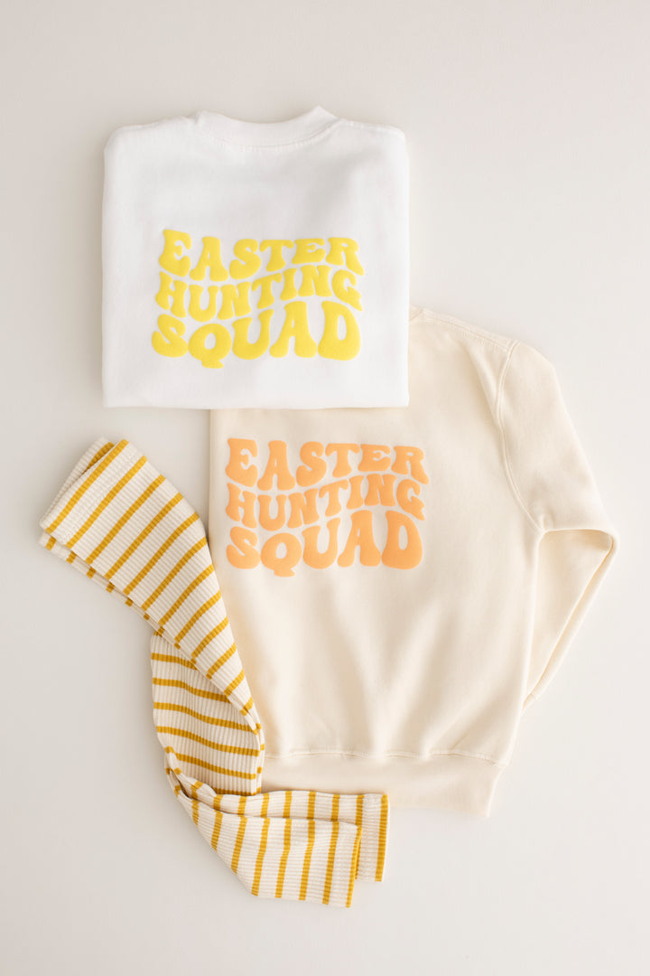 CLASSIC FIT Name Easter Sweatshirt - Bubble print