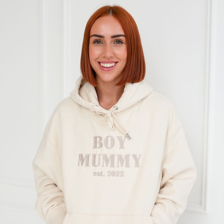Luxe Oversized Matching Signature Hoodie - Unisex